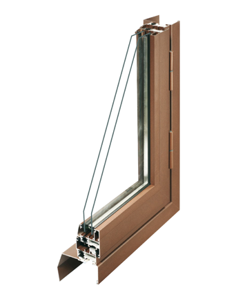Fenêtre en aluminium double ou triple-vitrage isolation phonique